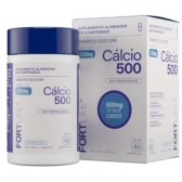 Carbonato de Cálcio 500mg c/60 cáCps. - .